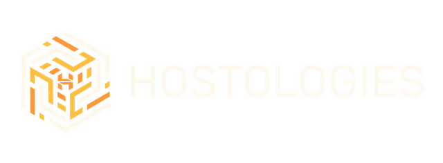 Hostie Logo White